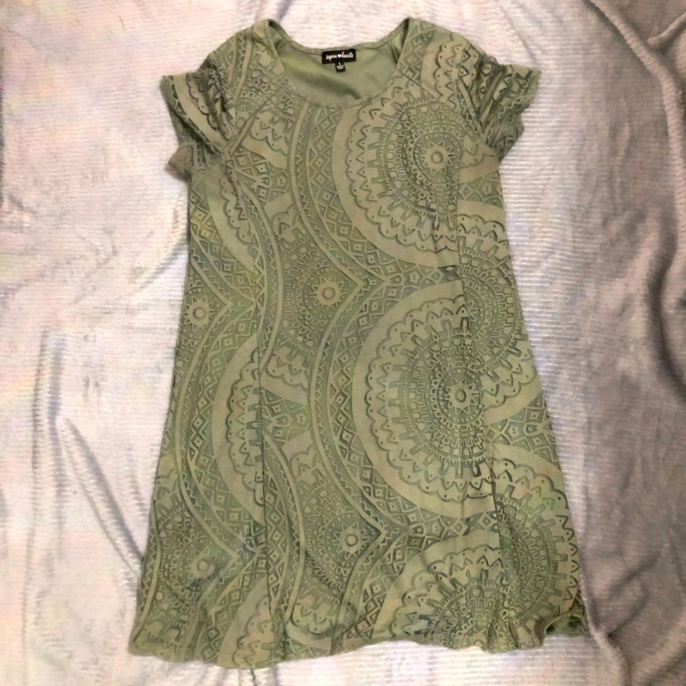 🌻Mandala overlay dress